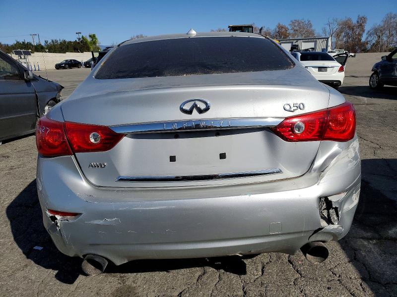 Photo 6 from auction – 2014 INFINITI Q50 BASE with VIN JN1BV7AR7EM685200