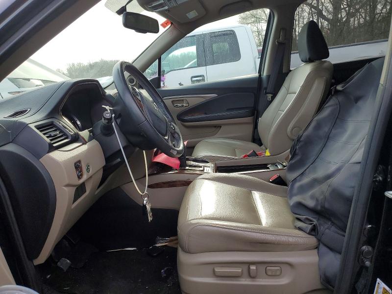 Photo 7 from auction – 2017 HONDA PILOT EXL with VIN 5FNYF6H56HB103554