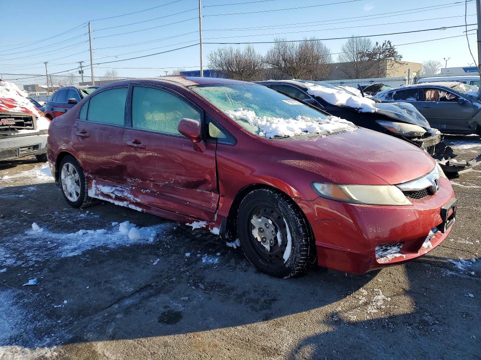 Photo 4 from auction – 2011 HONDA CIVIC LX with VIN 2HGFA1F59BH548207