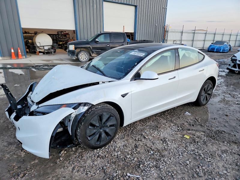 TESLA MODEL 3 2025 with VIN 5YJ3E1EA0SF044638 - Photo from auction