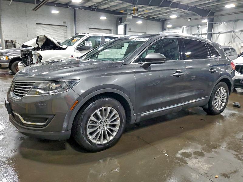 LINCOLN MKX SELECT 2018 with VIN 2LMPJ6KR7JBL41910 - Photo from auction
