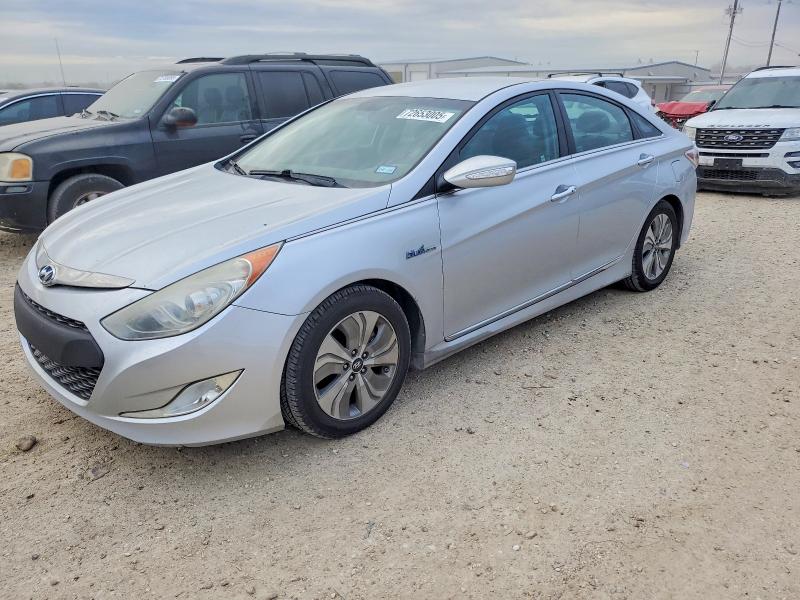 HYUNDAI SONATA HYB 2013 with VIN KMHEC4A41DA096836 - Photo from auction