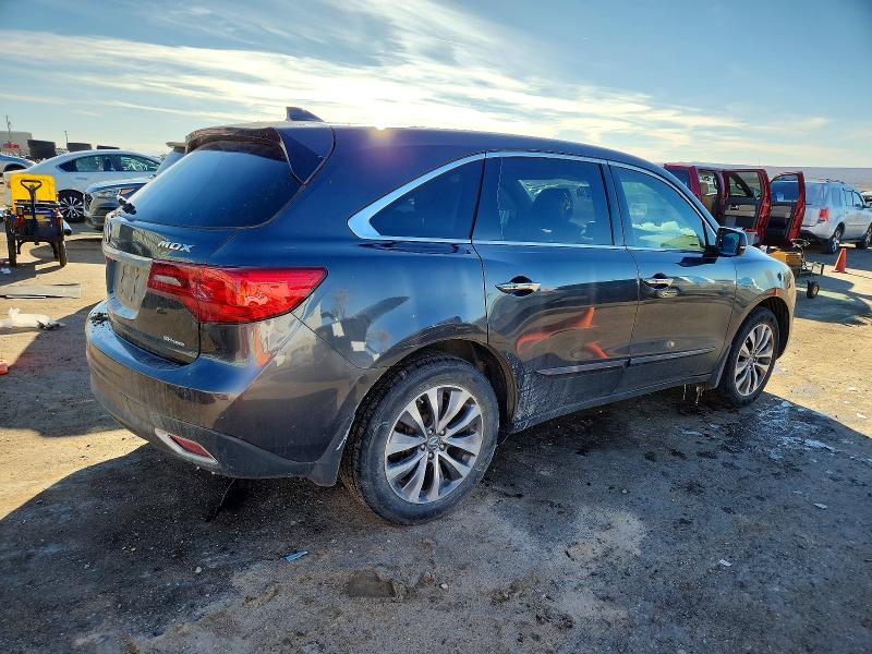 Photo 3 from auction – 2014 ACURA MDX TECHNO with VIN 5FRYD4H4XEB020477