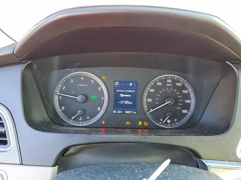 Photo 9 from auction – 2017 HYUNDAI SONATA with VIN 5NPE34AF1HH549258