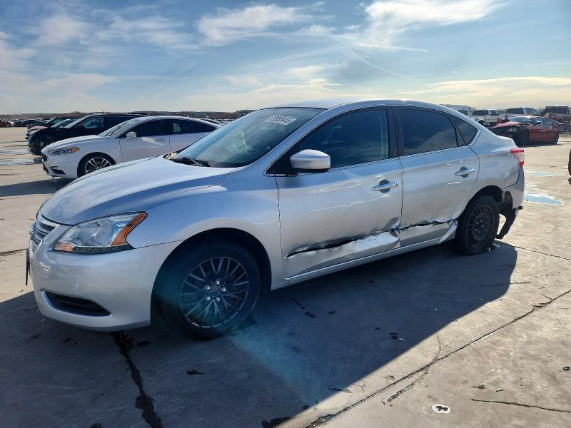 NISSAN SENTRA S 2015 with VIN 3N1AB7AP1FY239206 - Photo from auction