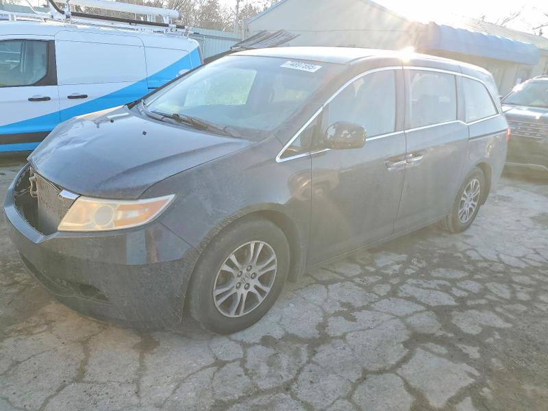HONDA ODYSSEY EX 2011 with VIN 5FNRL5H43BB033761 - Photo from auction