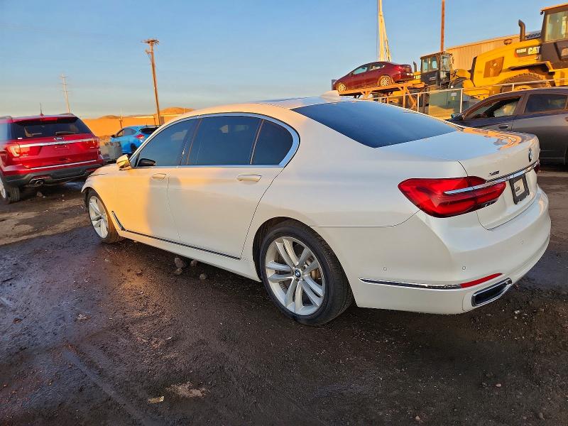 Photo 2 from auction – 2016 BMW 7 SERIES 7 with VIN WBA7F2C56GG416181