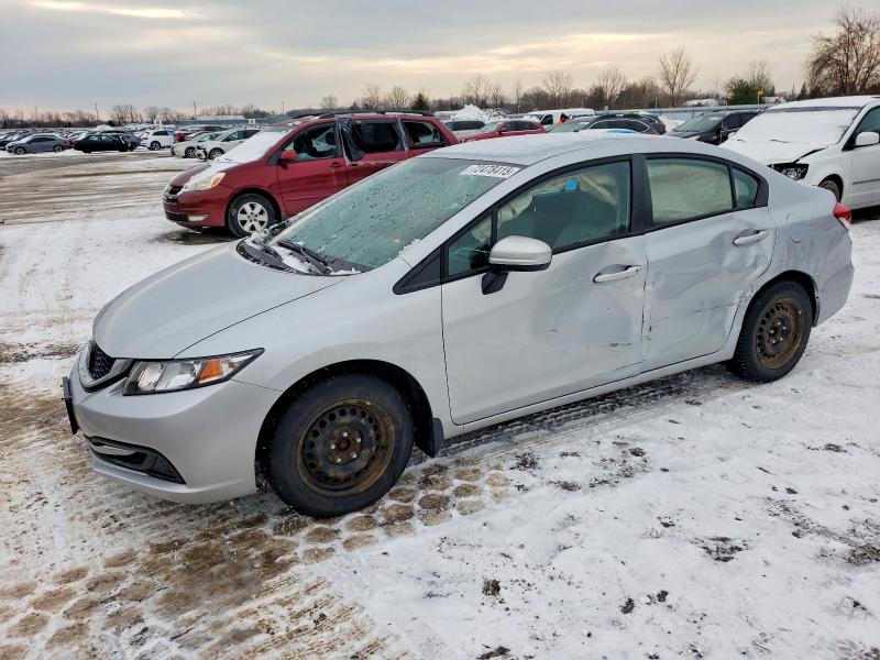 Photo 1 from auction – 2015 HONDA CIVIC with VIN 2HGFB2F4XFH046192