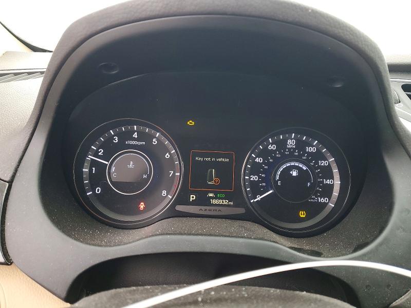 Photo 9 from auction – 2016 HYUNDAI AZERA with VIN KMHFH4JG2GA555313