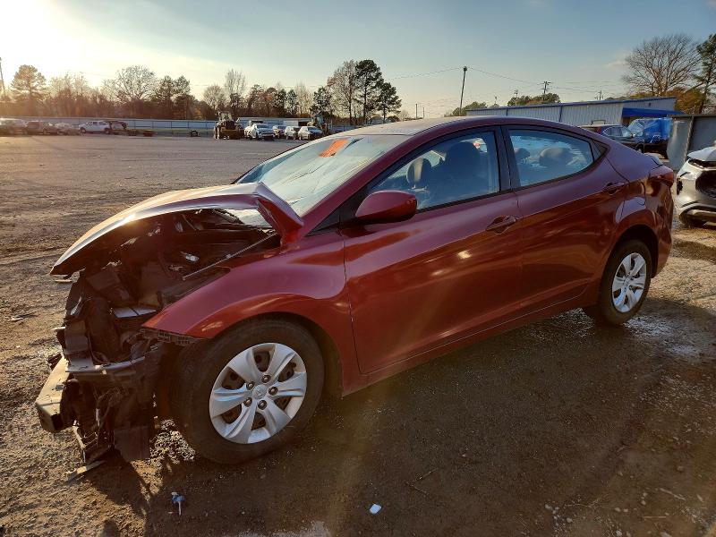 HYUNDAI ELANTRA SE 2016 with VIN 5NPDH4AE0GH761622 - Photo from auction