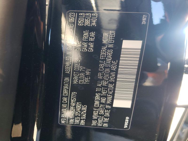 Photo 14 from auction – 2024 VOLVO XC90 ULTIM with VIN YV4062PF4R1157779