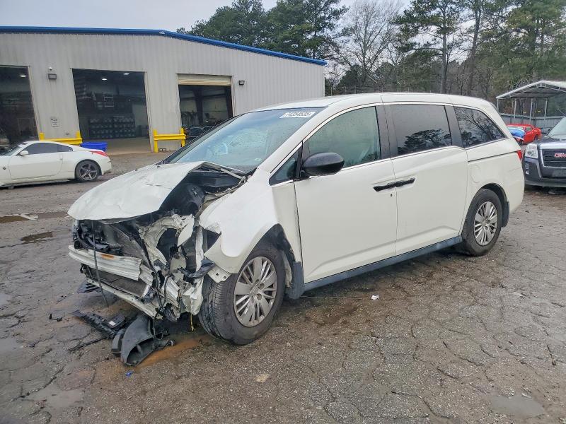 HONDA ODYSSEY 2016 with VIN 5FNRL5H22GB106317 - Photo from auction