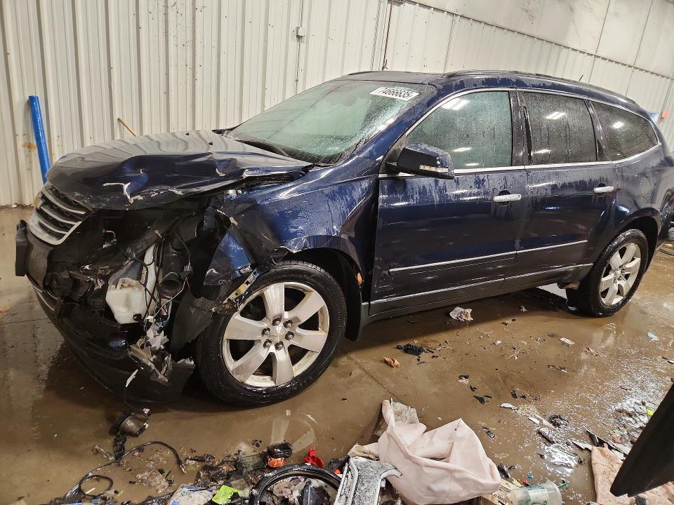 CHEVROLET TRAVERSE L 2015 with VIN 1GNKVJKD9FJ235782 - Photo from auction