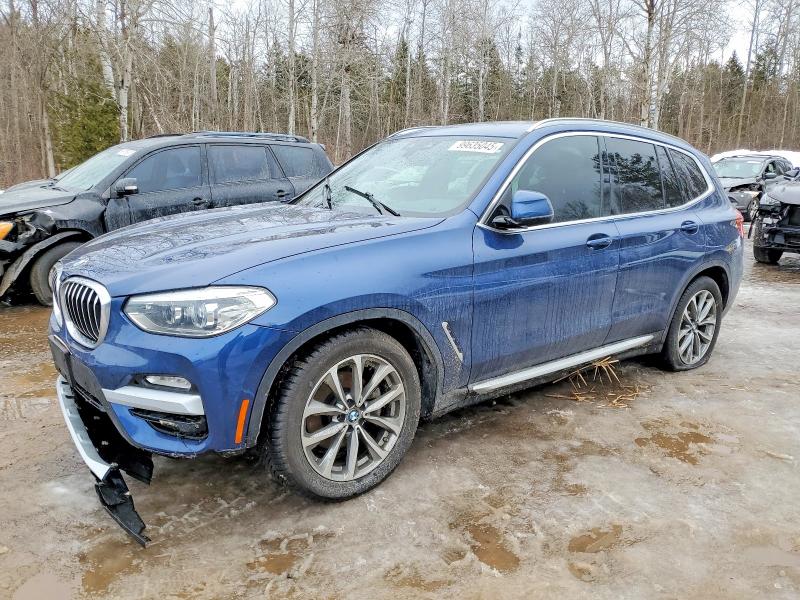 BMW X3 XDRIVE3 2019 with VIN 5UXTR9C59KLD95605 - Photo from auction