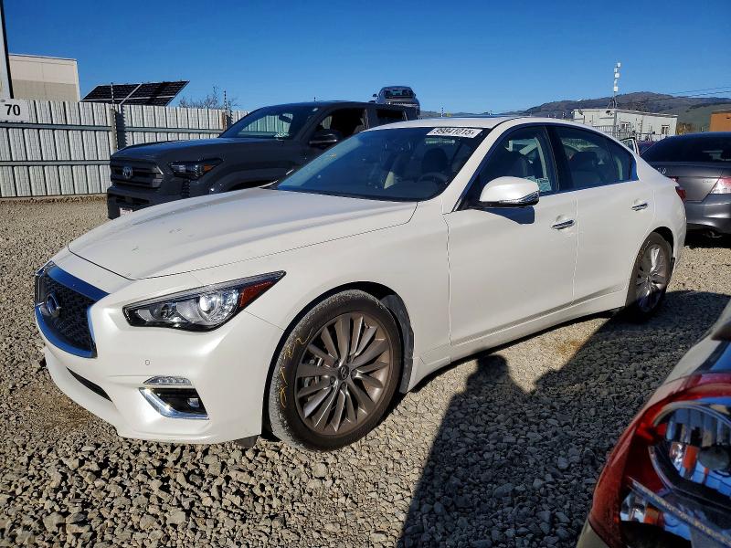 INFINITI Q50 2023 with VIN JN1EV7BPXPM510324 - Photo from auction