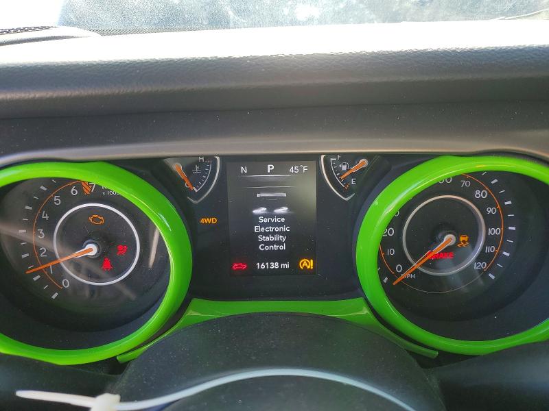 Photo 9 from auction – 2023 JEEP GLADIATOR with VIN 1C6HJTAG1PL560493