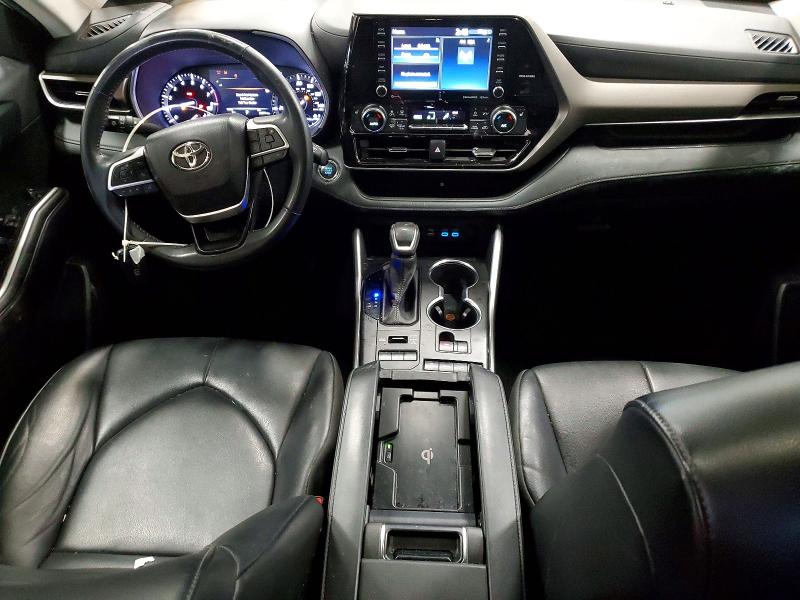 Photo 8 from auction – 2022 TOYOTA HIGHLANDER with VIN 5TDGZRBH1NS230694