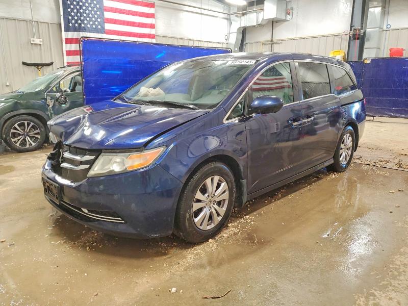 HONDA ODYSSEY EX 2015 with VIN 5FNRL5H62FB112409 - Photo from auction