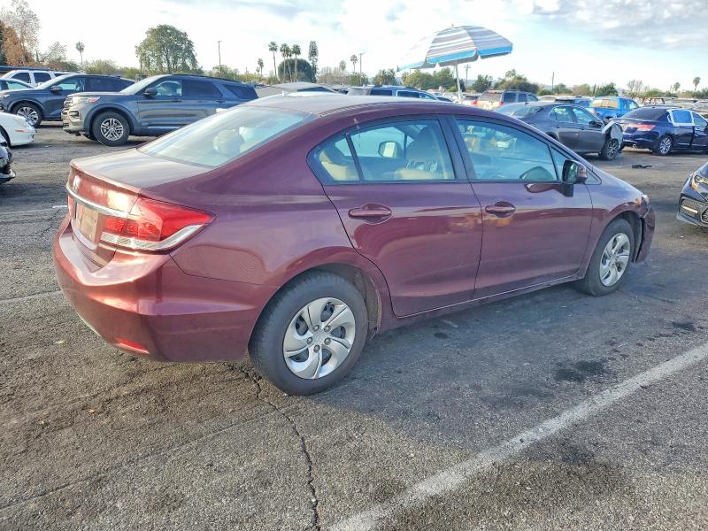 Photo 3 from auction – 2013 HONDA CIVIC with VIN 19XFB2F5XDE242245