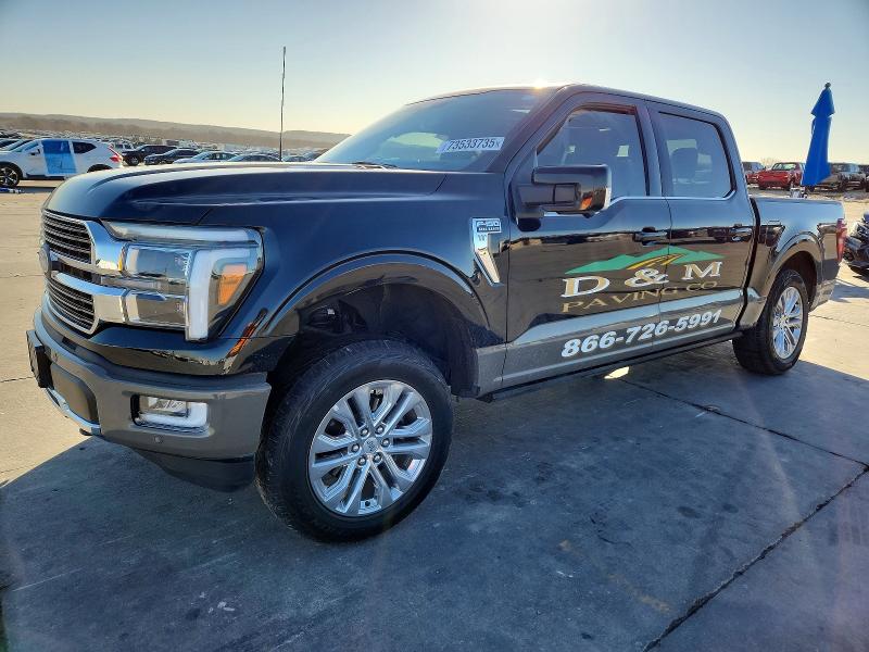 Photo 1 from auction – 2025 FORD F150 with VIN 1FTFW6L87SFA01143