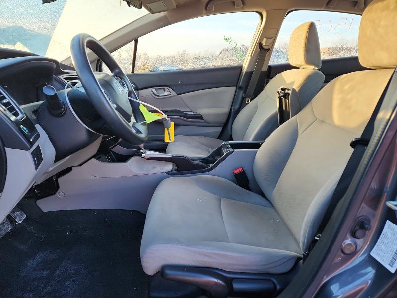 Photo 7 from auction – 2013 HONDA CIVIC with VIN 2HGFB2F59DH596974