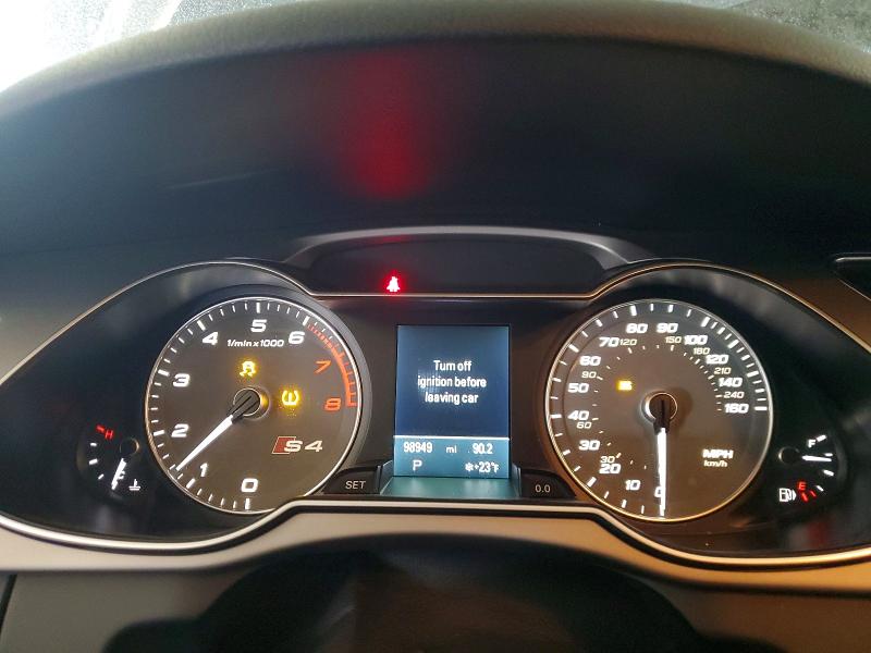 Photo 9 from auction – 2013 AUDI S4 PREMIUM with VIN WAUBGAFL8DA135669