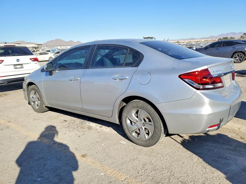 Photo 2 from auction – 2013 HONDA CIVIC LX with VIN 19XFB2F50DE040966