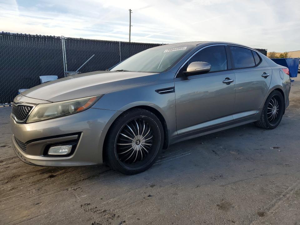 KIA OPTIMA 2014 with VIN 5XXGN4A75EG313456 - Photo from auction