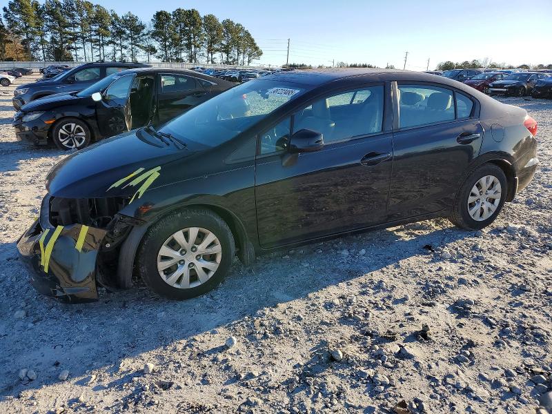 HONDA CIVIC 2012 with VIN 19XFB2F57CE080153 - Photo from auction