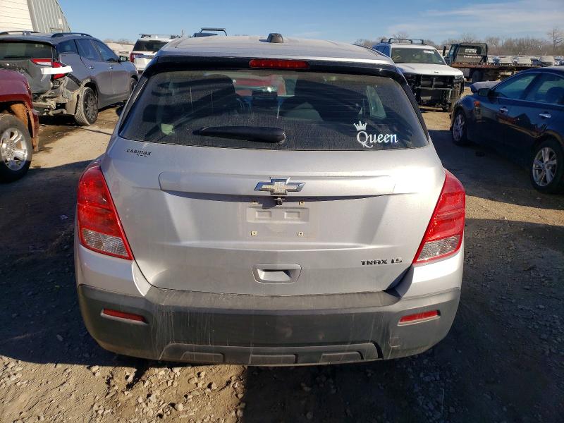 Photo 6 from auction – 2015 CHEVROLET TRAX with VIN 3GNCJKSB8FL227377