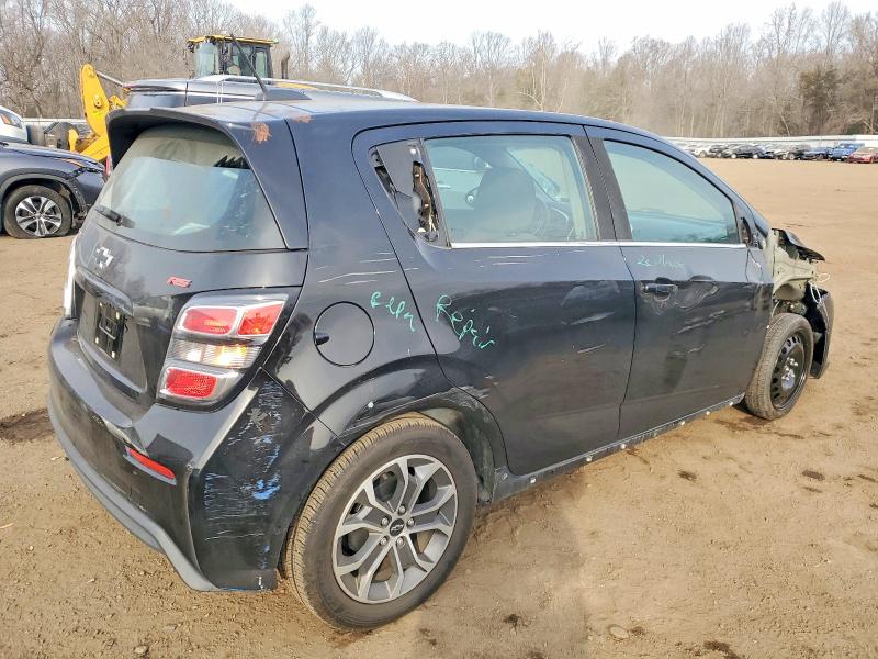 Photo 3 from auction – 2019 CHEVROLET SONIC with VIN 1G1JD6SB1K4109257