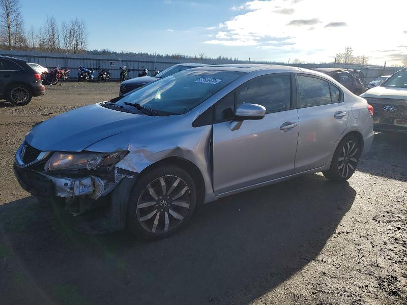 HONDA CIVIC EXL 2015 with VIN 2HGFB2F99FH551894 - Photo from auction
