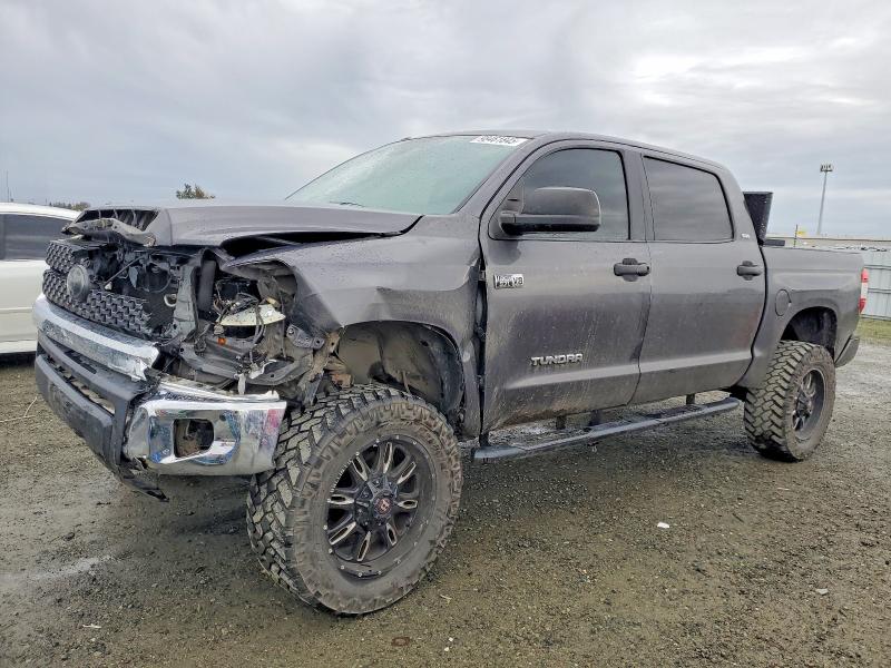 TOYOTA TUNDRA CRE 2018 with VIN 5TFDY5F12JX772712 - Photo from auction