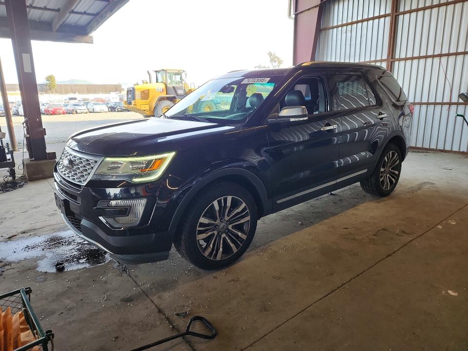 FORD EXPLORER P 2017 with VIN 1FM5K8HT7HGB64471 - Photo from auction