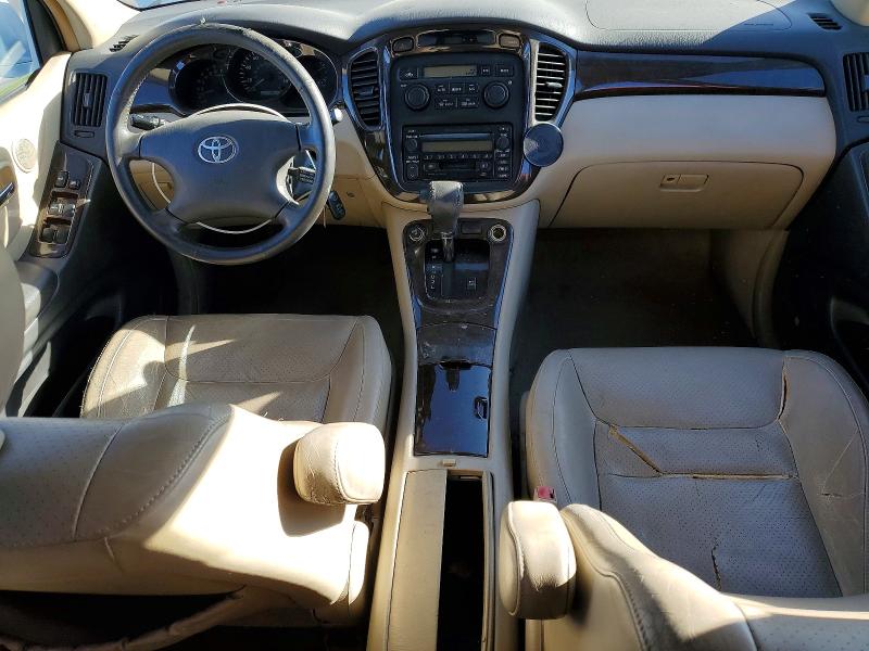 Photo 8 from auction – 2003 TOYOTA HIGHLANDER with VIN JTEGF21A730103481