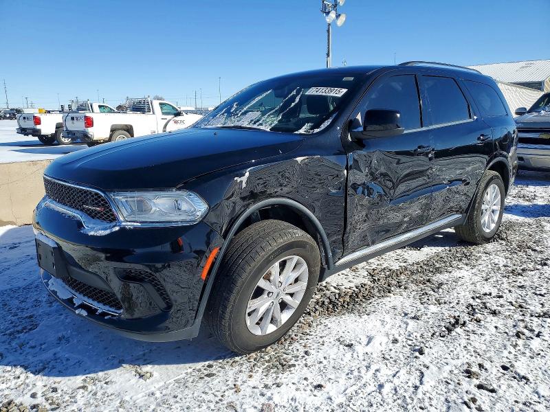 DODGE DURANGO 2023 with VIN 1C4RDHAGXPC616349 - Photo from auction