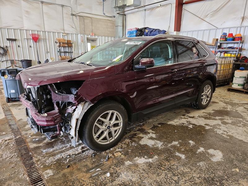 FORD EDGE SEL 2021 with VIN 2FMPK4J96MBA03532 - Photo from auction