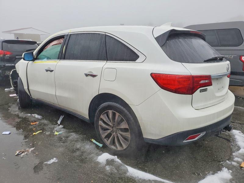 Photo 2 from auction – 2014 ACURA MDX TECHNO with VIN 5FRYD4H41EB046255
