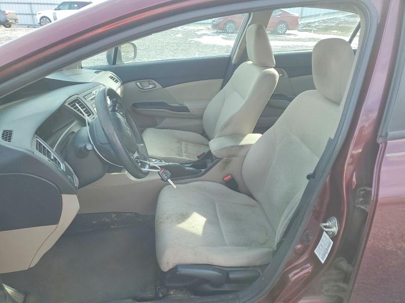 Photo 7 from auction – 2014 HONDA CIVIC LX with VIN 19XFB2F5XEE071367