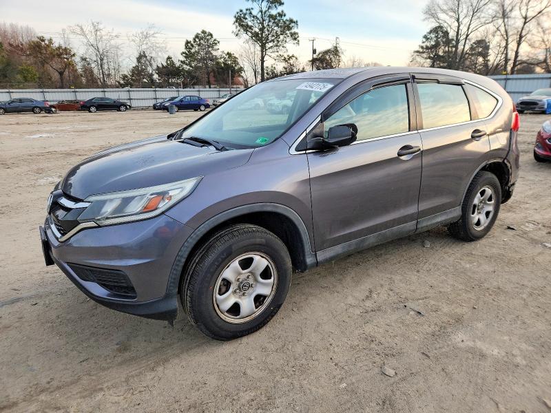 Photo 1 from auction – 2016 HONDA CR-V LX with VIN 2HKRM4H38GH638835