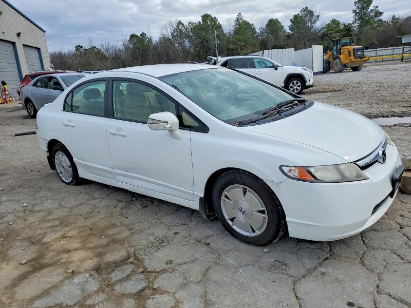 Photo 4 from auction – 2008 HONDA CIVIC HYBR with VIN JHMFA36278S016731