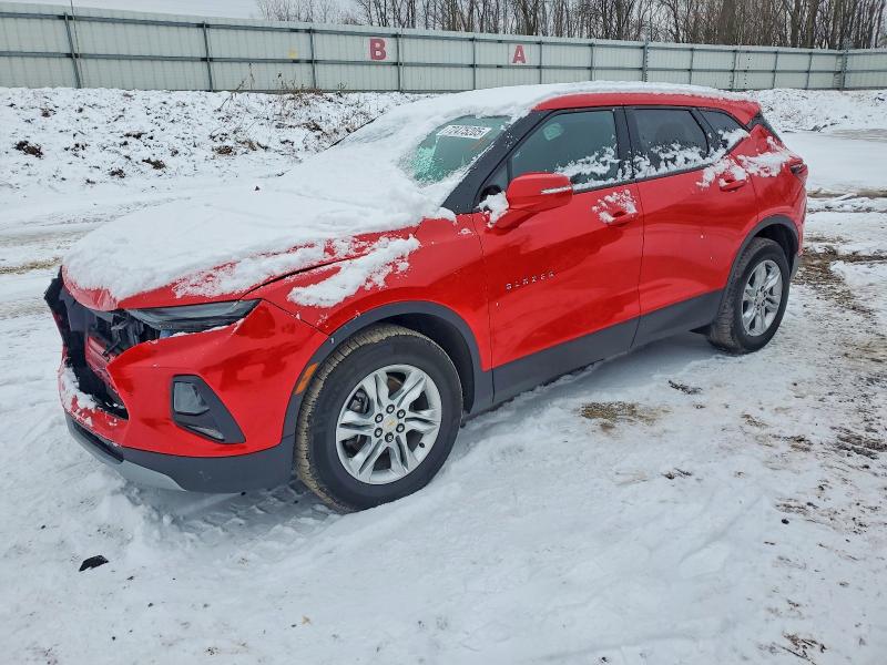 Photo 1 from auction – 2020 CHEVROLET BLAZER 2LT with VIN 3GNKBHRS8LS724898