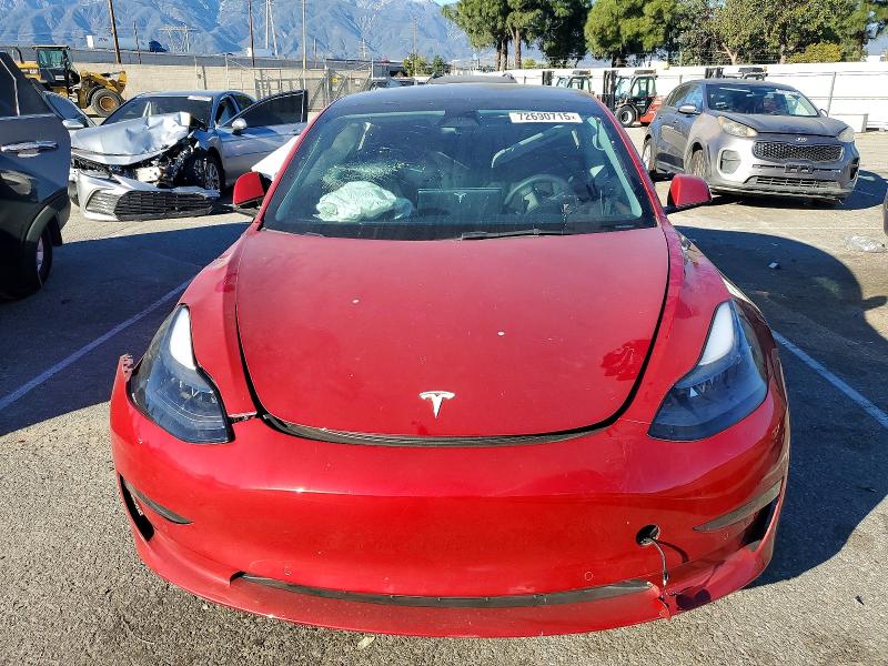 Photo 5 from auction – 2022 TESLA MODEL 3 with VIN 5YJ3E1EA2NF362443