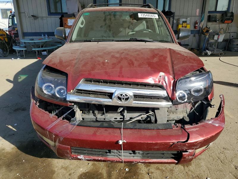 Photo 5 from auction – 2005 TOYOTA 4RUNNER SR with VIN JTEZU14R358029894