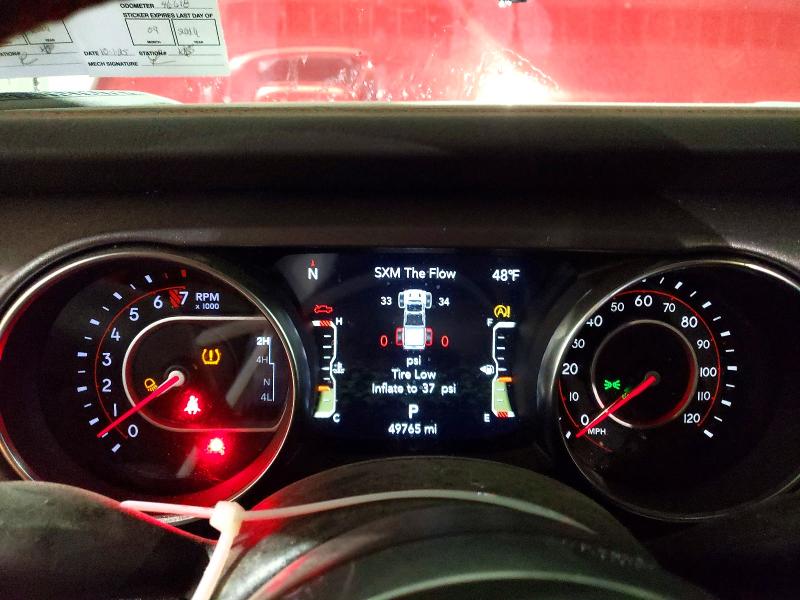 Photo 9 from auction – 2021 JEEP GLADIATOR with VIN 1C6JJTEG3ML581823