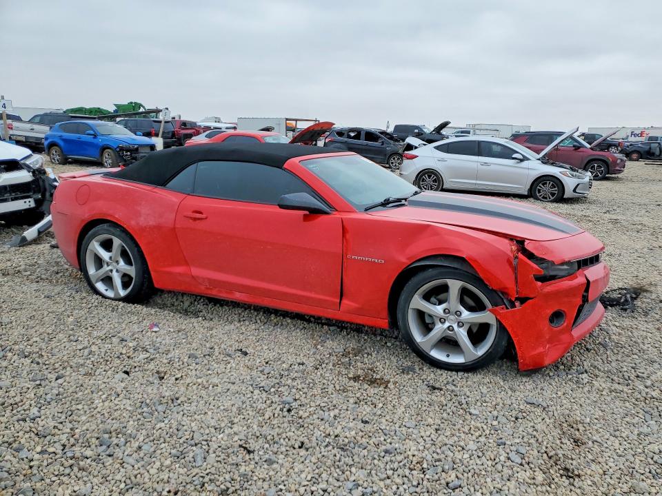 Photo 4 from auction – 2015 CHEVROLET CAMARO with VIN 2G1FF3D31F9259165