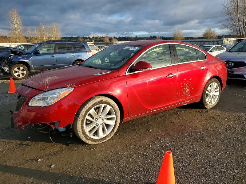 BUICK REGAL PREM 2014 with VIN 2G4GN5EX8E9285655 - Photo from auction