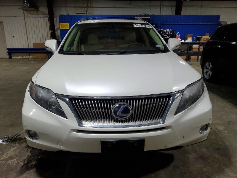 Photo 5 from auction – 2011 LEXUS RX 450H with VIN JTJBC1BA4B2036449