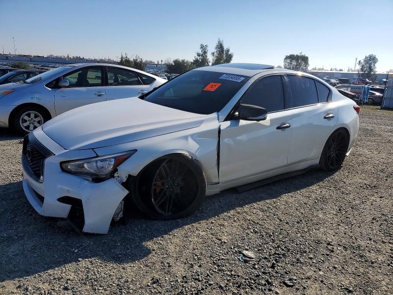 INFINITI Q50 2018 with VIN JN1FV7AP3JM460864 - Photo from auction