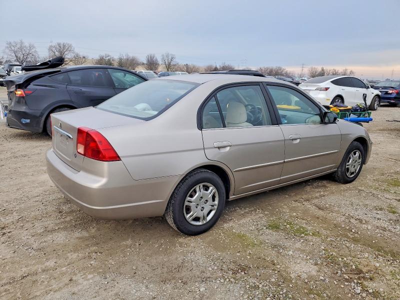 Photo 3 from auction – 2002 HONDA CIVIC with VIN 2HGES16582H580641